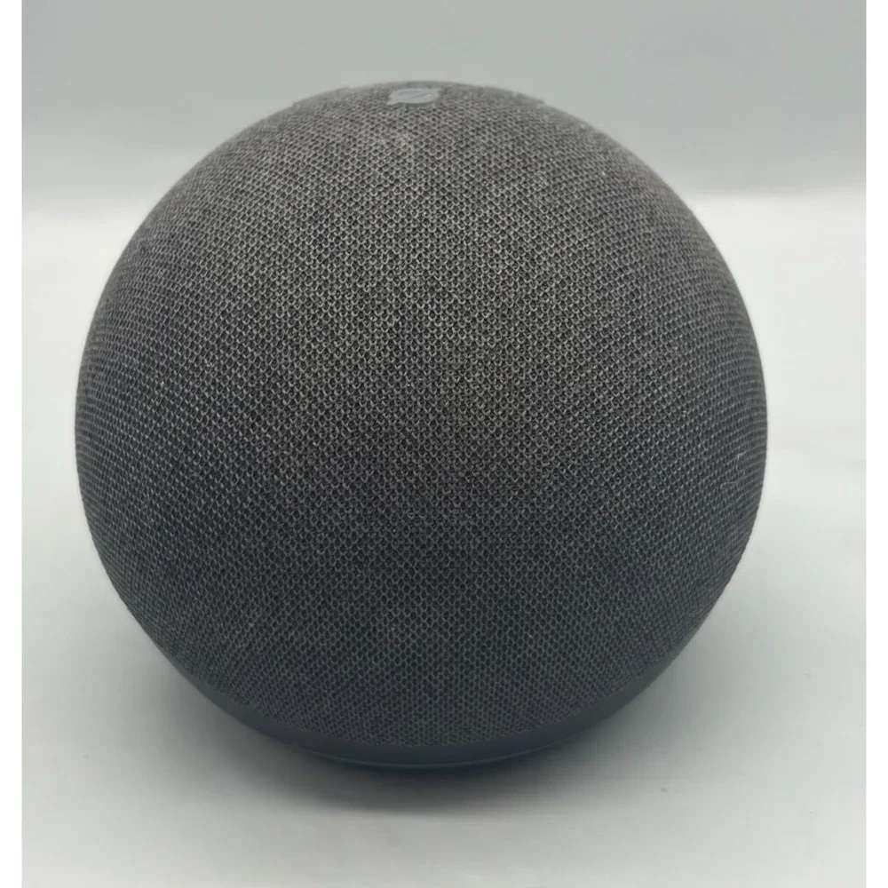 Amazon Echo Dot (4th Gen)(B7W64E) Black Charcoal -UNIT ONLY - Tested - Picture 1 of 3